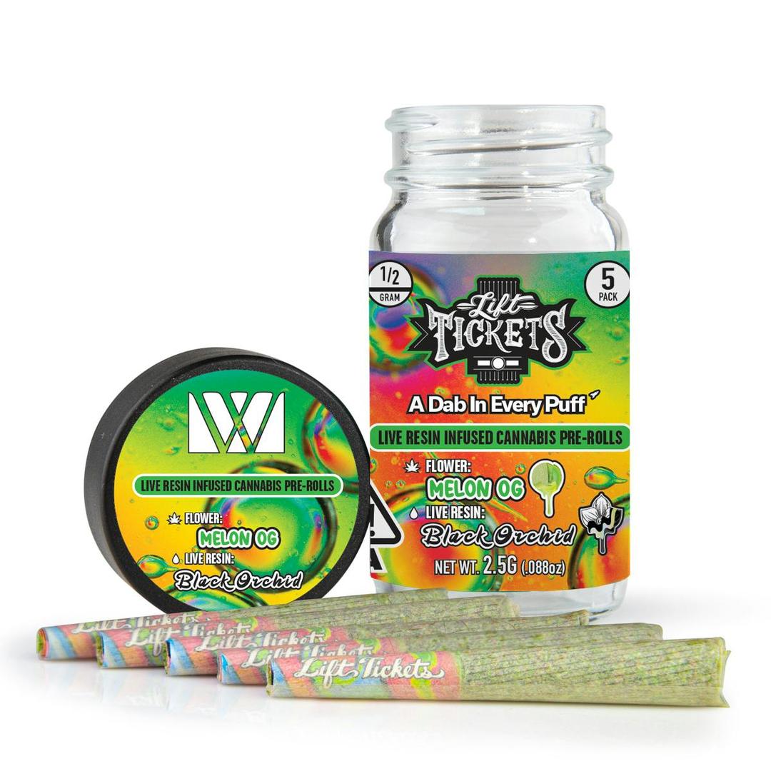 Melon OG x Black Orchid - Infused Pre-Roll 5-Pack