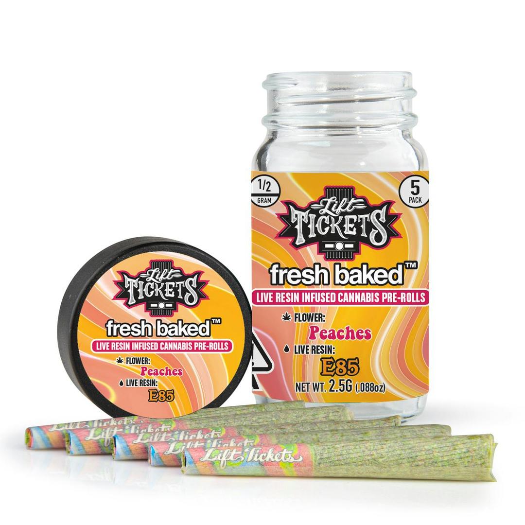 Peaches x E85 - Infused Pre-Roll 5-Pack