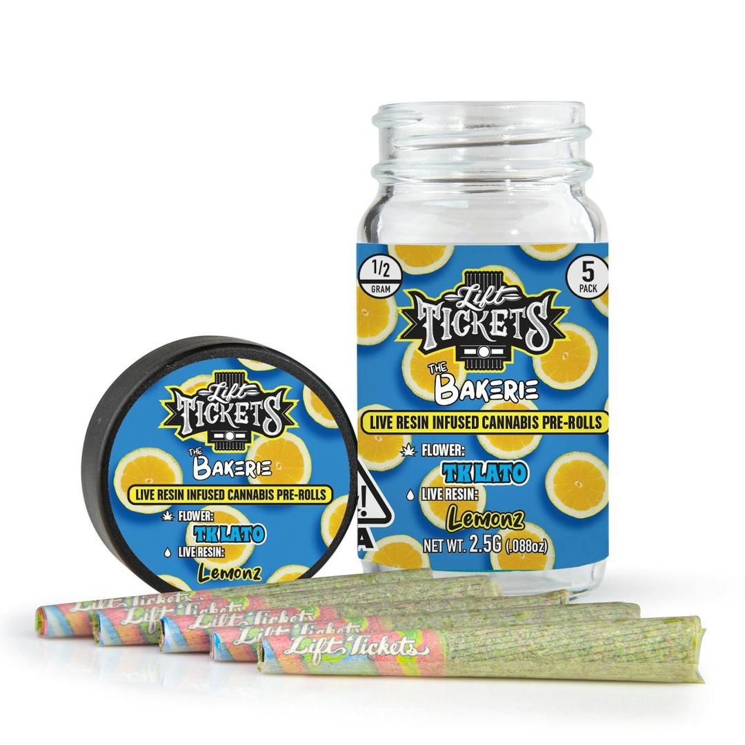 TK Lato x Lemonz - Infused Pre-Roll 5-Pack