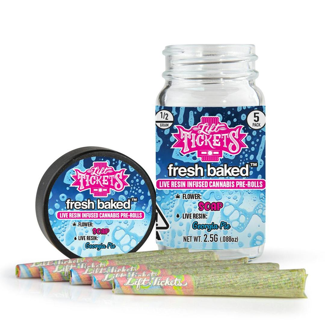 Soap x Georgia Pie - Infused Pre-Roll 5-Pack