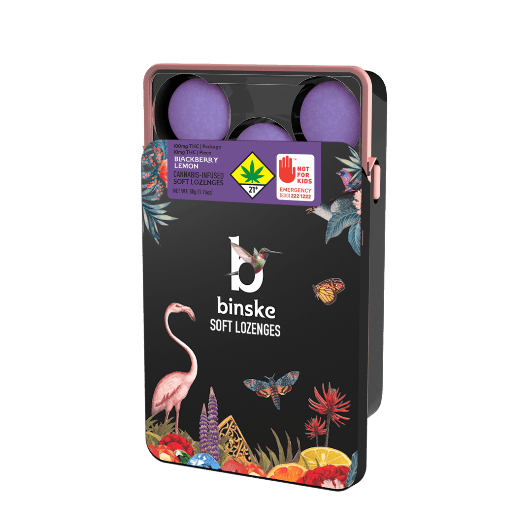 Blackberry Lemon Soft Lozenges 100mg