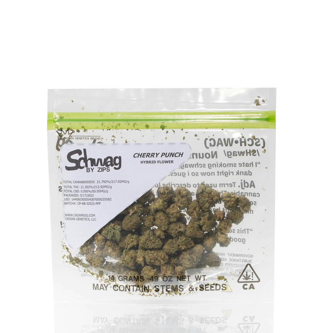 Schwag By Zips Cherry Punch Half Ounce 14G