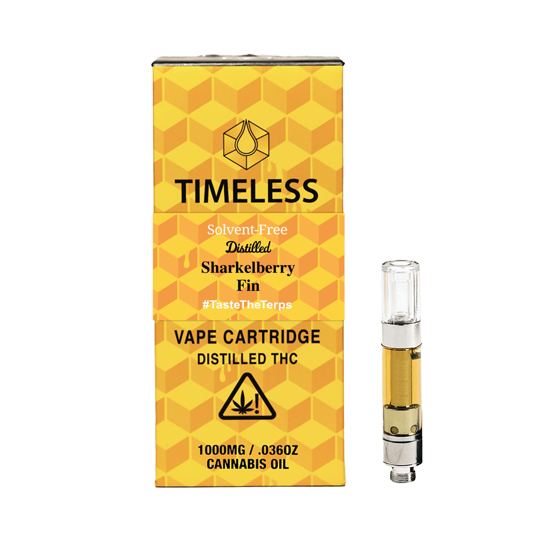 Timeless Sharkelberry Fin 1000mg Vape Cartridge (Energy)