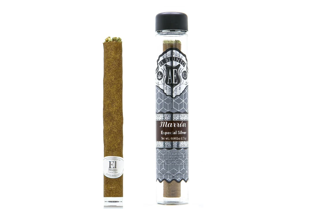 El Blunto Especial Silver - Marron - 1.75G Cannabis Cigar [blunt]