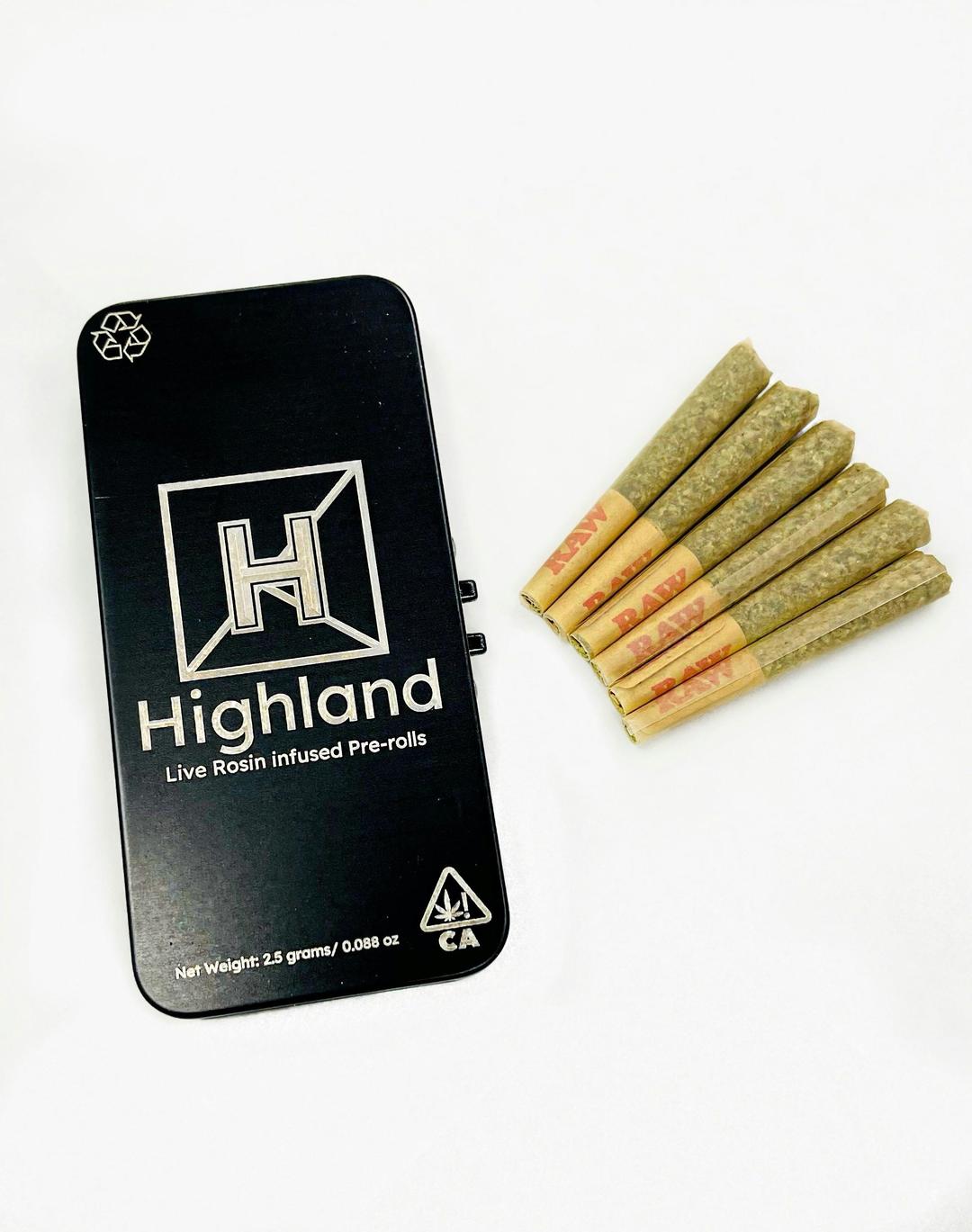 Doc's x Glue Live Rosin Infused Pre-Rolls