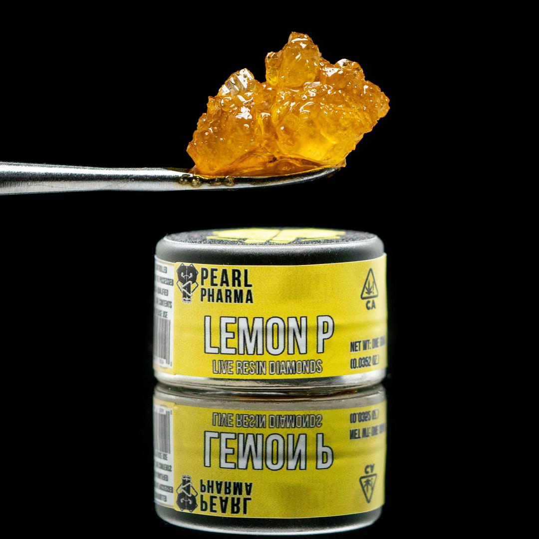 Lemon P Live Resin Diamonds