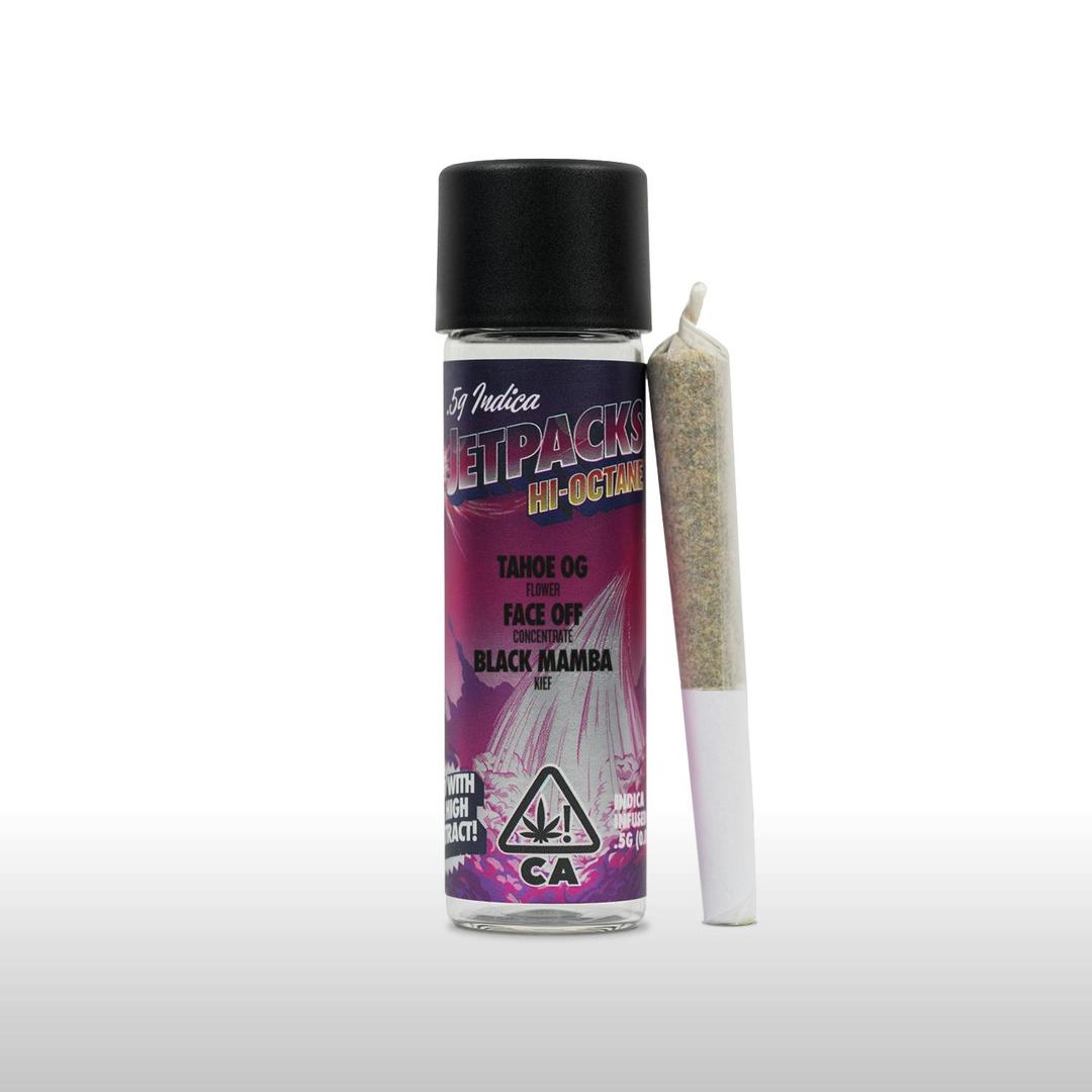 Tahoe OG / Face Off / Black Mamba Hi-Octane (0.5G Infused Pre-Roll)