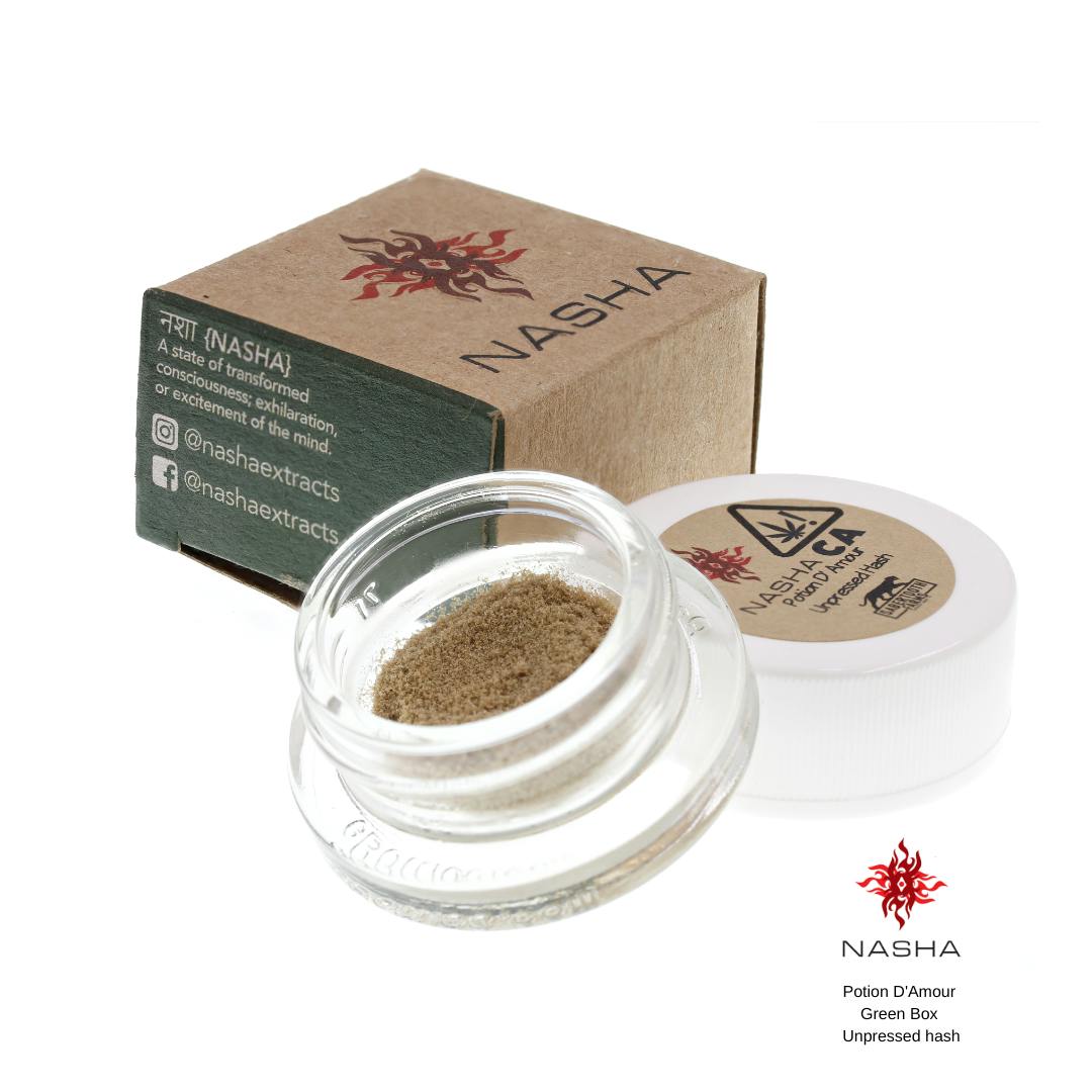 Potion D' Amour Green Unpressed Hash