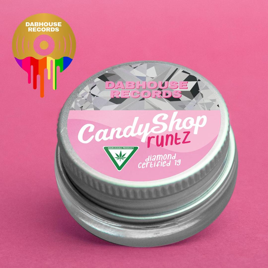 Candy Shop Runtz • 1G THCA Certified Diamonds • Dabhouse Records | REC