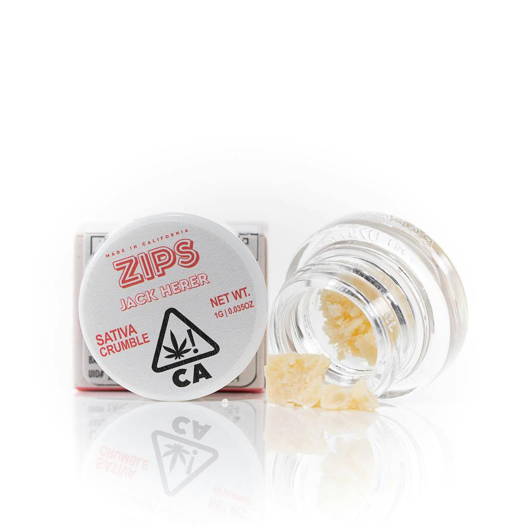 Zips By Crown Jack Herer Crumble 1G