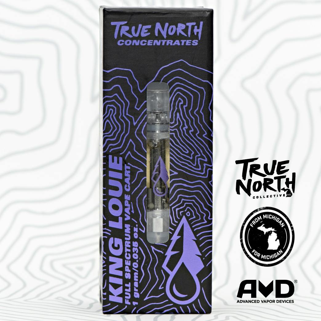 True North Collective: King Louie - 1g Cannabis Terpene Vape Cart