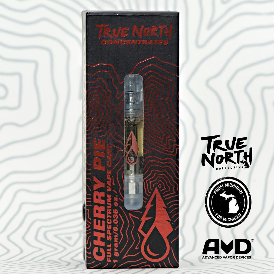 True North Collective: Cherry Pie - 1g Cannabis Terpene Vape Cart