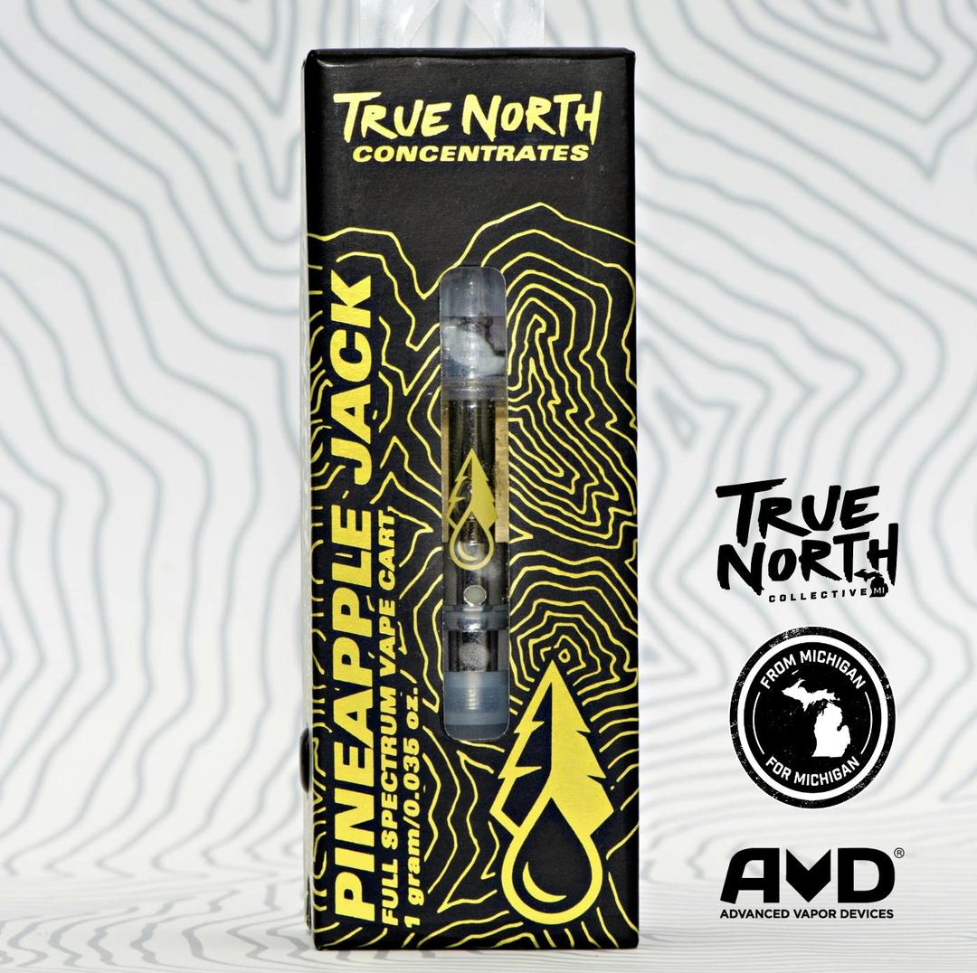 True North Collective: Pineapple Jack - 1g Cannabis Terpene Vape Cart