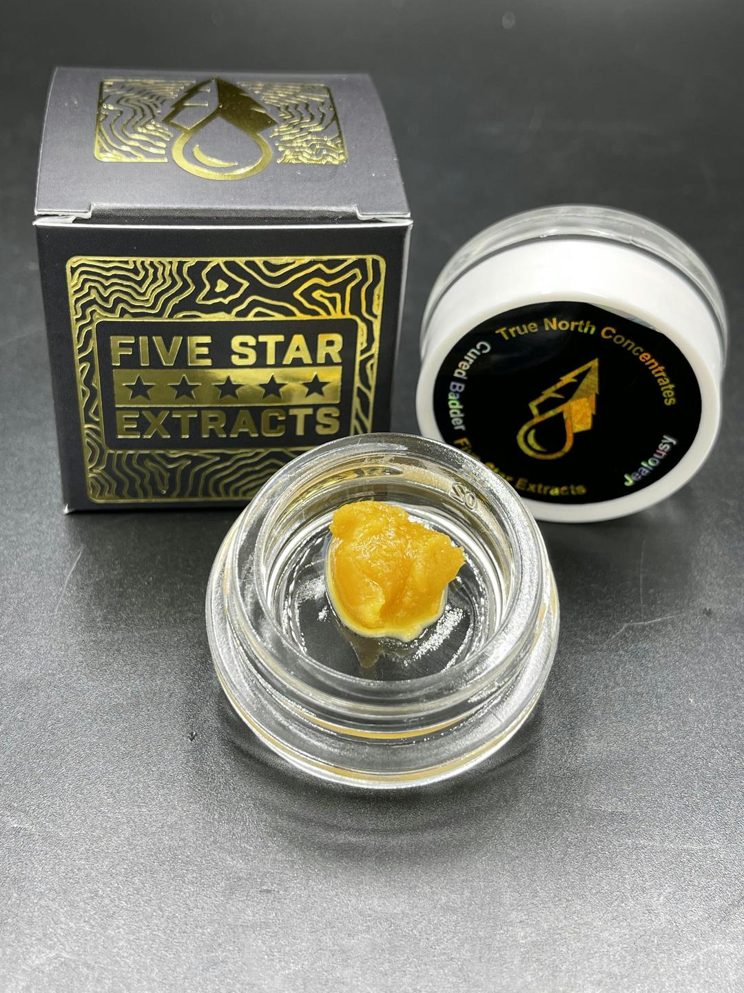 Five Star Extracts: Jealousy - 1 Gram Cured Badder