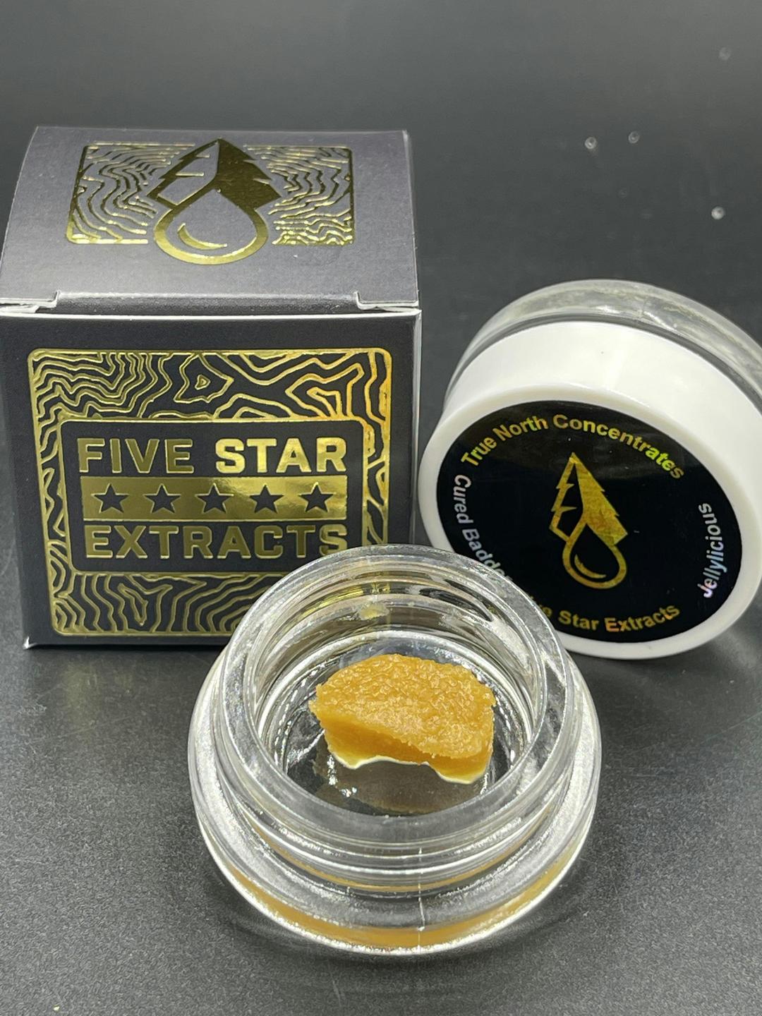 Five Star Extracts: Jellylicious - 1 Gram Cured Badder