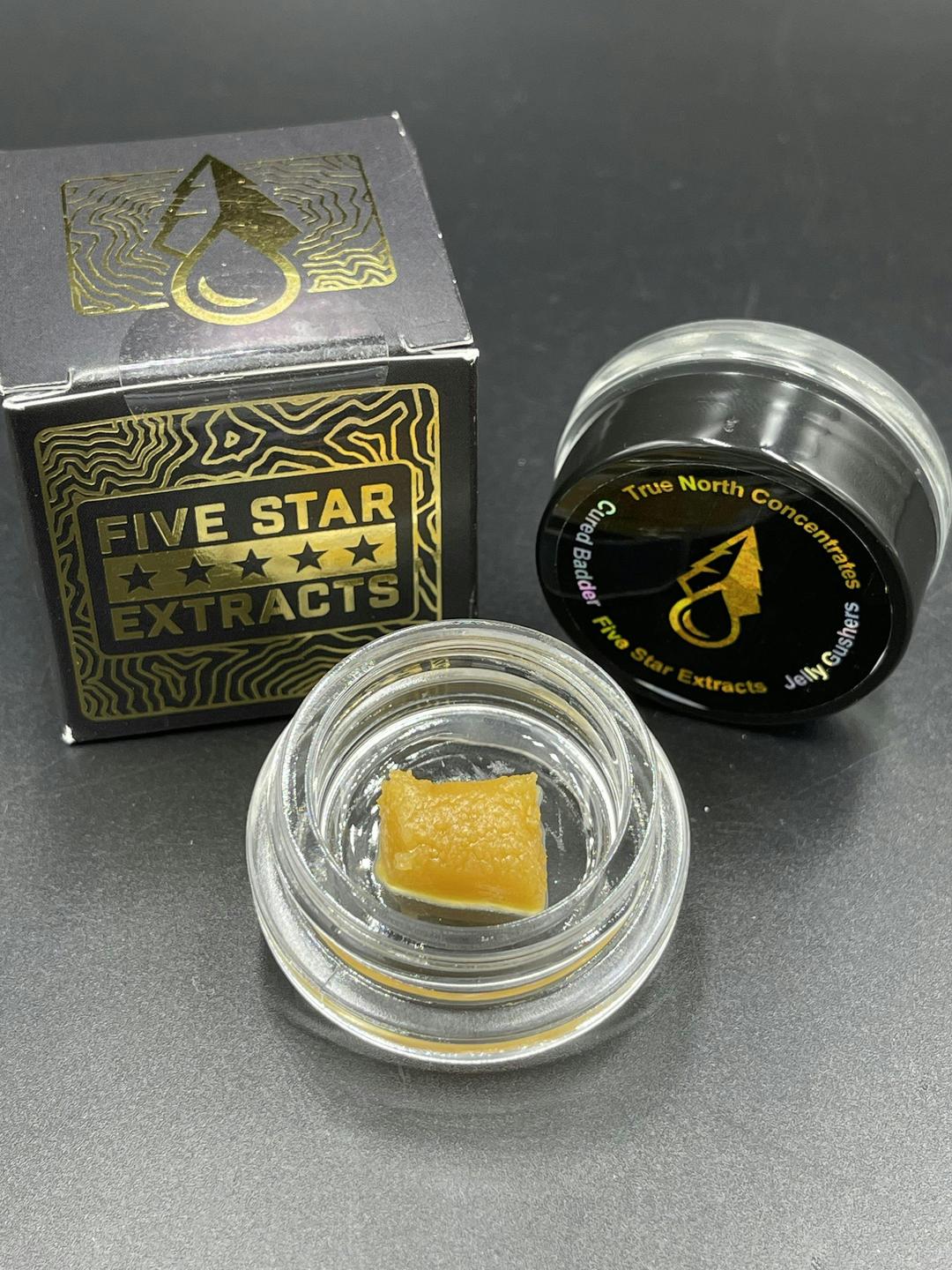 Five Star Extracts: Jelly Gushers - 1 Gram Cured Badder