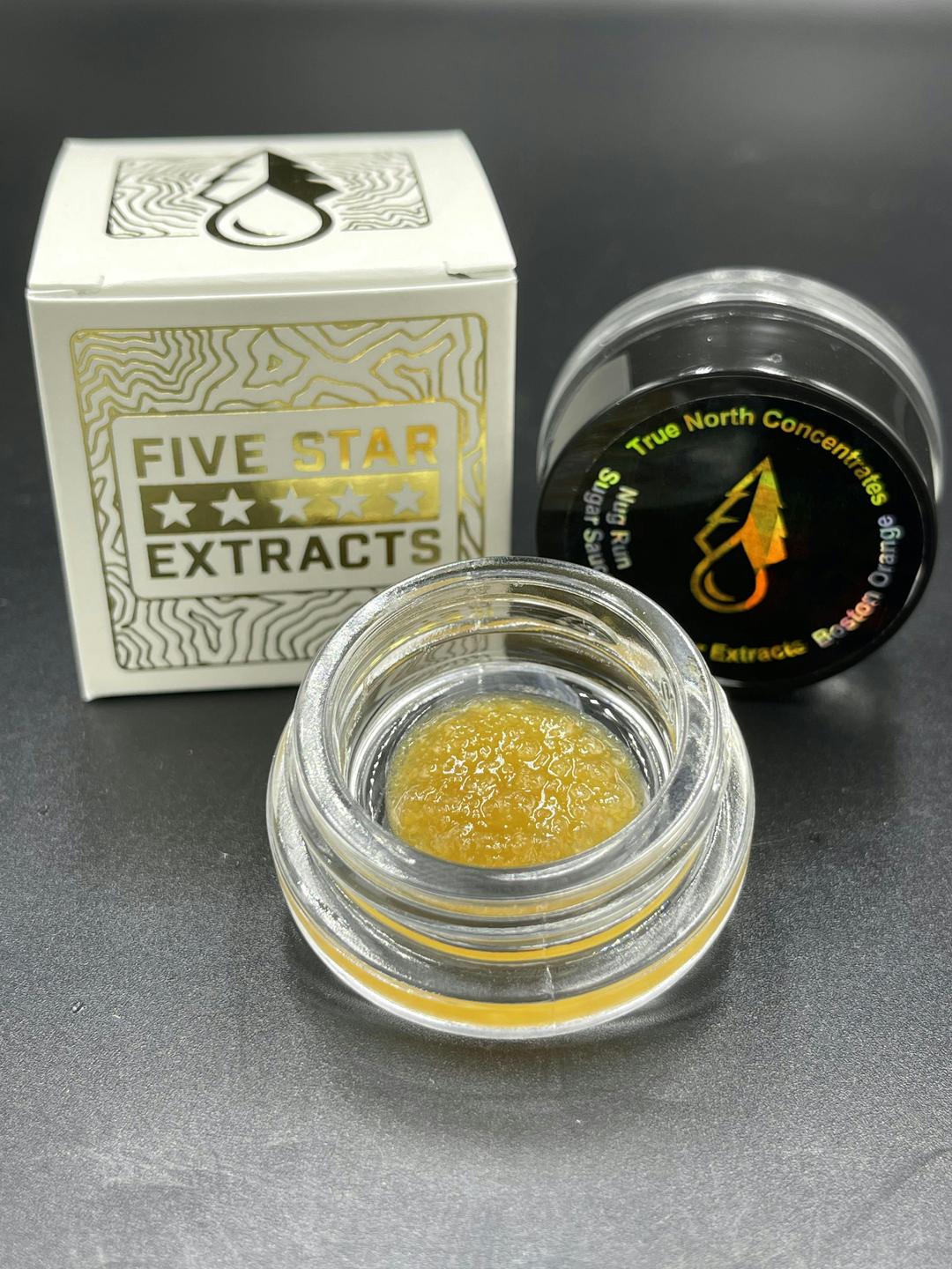 Five Star Extracts: Boston Orange - 1 Gram Nug Run Sugar Sauce