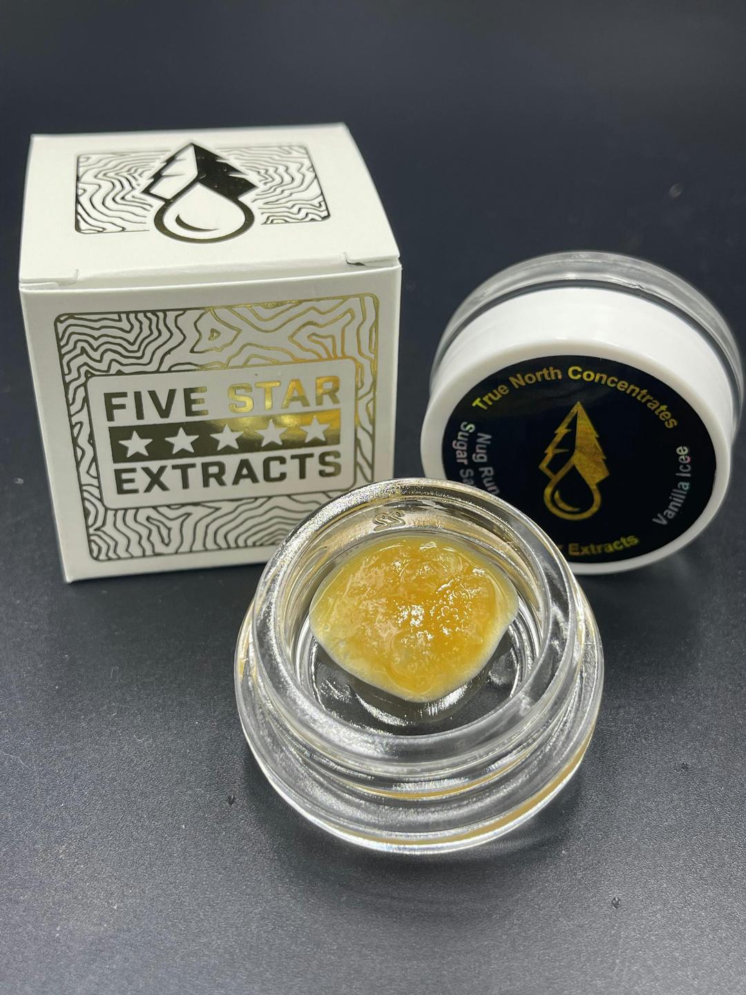 Five Star Extracts: Vanilla Icee - 1 Gram Nug Run Sugar Sauce