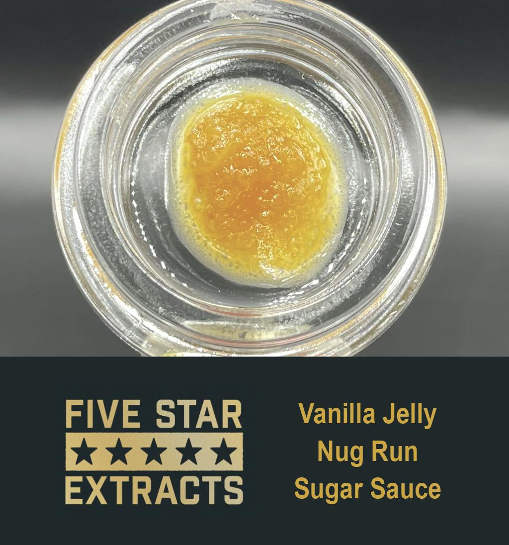 Five Star Extracts: Vanilla Jelly - 1 Gram Nug Run Sugar Sauce