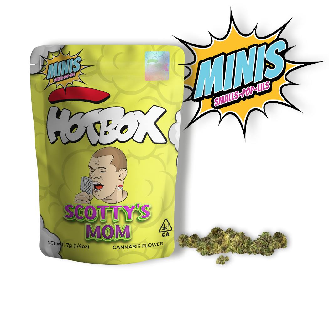 HOTBOX | Scotty's Mom Indica Minis (7g or 1/4 oz) Indoor Flower