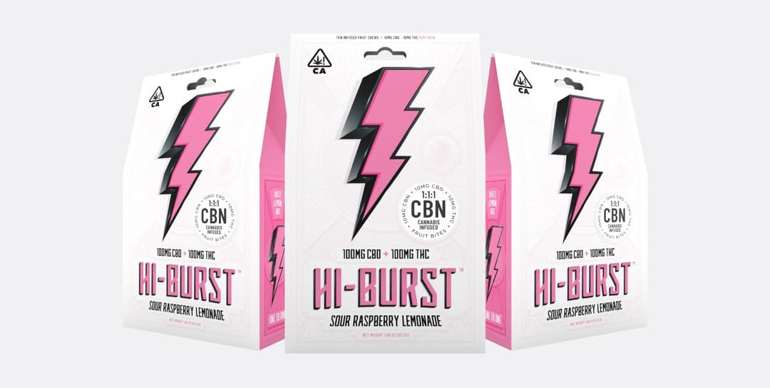 1:1:1 Raspberry Lemonade Fruit Chews 300mg