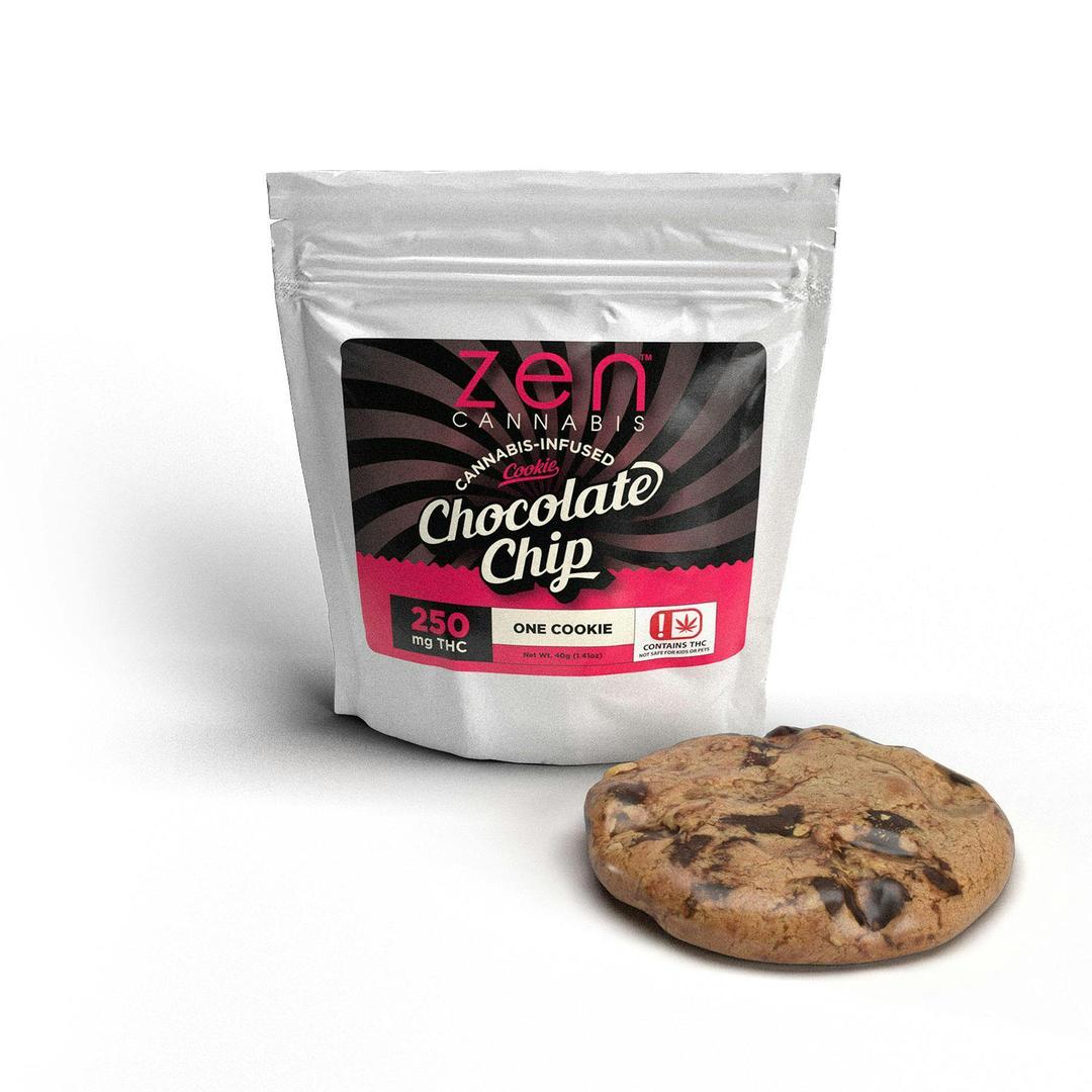 ZEN 250mg Chocolate Chip Cookie