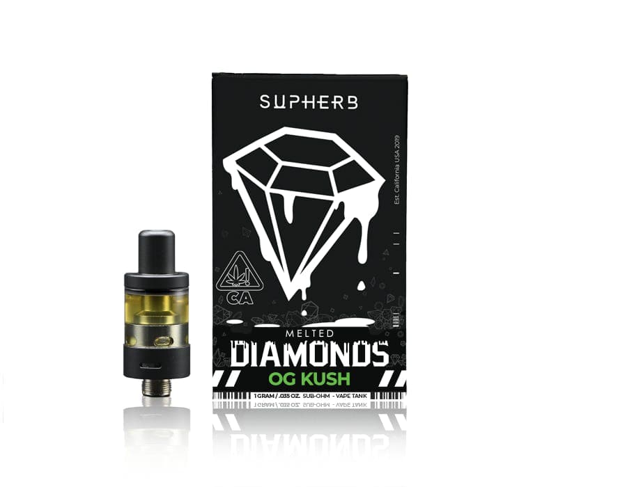 Supherb - OG Kush Indica VVS Diamonds Cartridge 1g