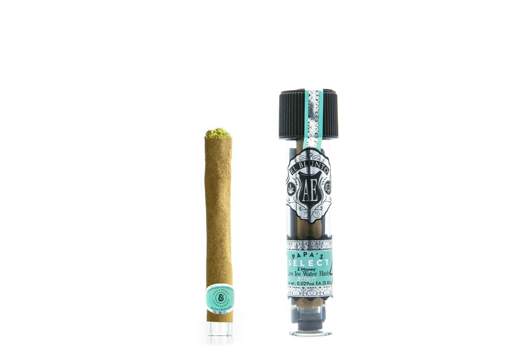 El Bluntito x Papa's Select ZMoney 0.85G Cigarillo Hash Inf. [Mini Blunt]