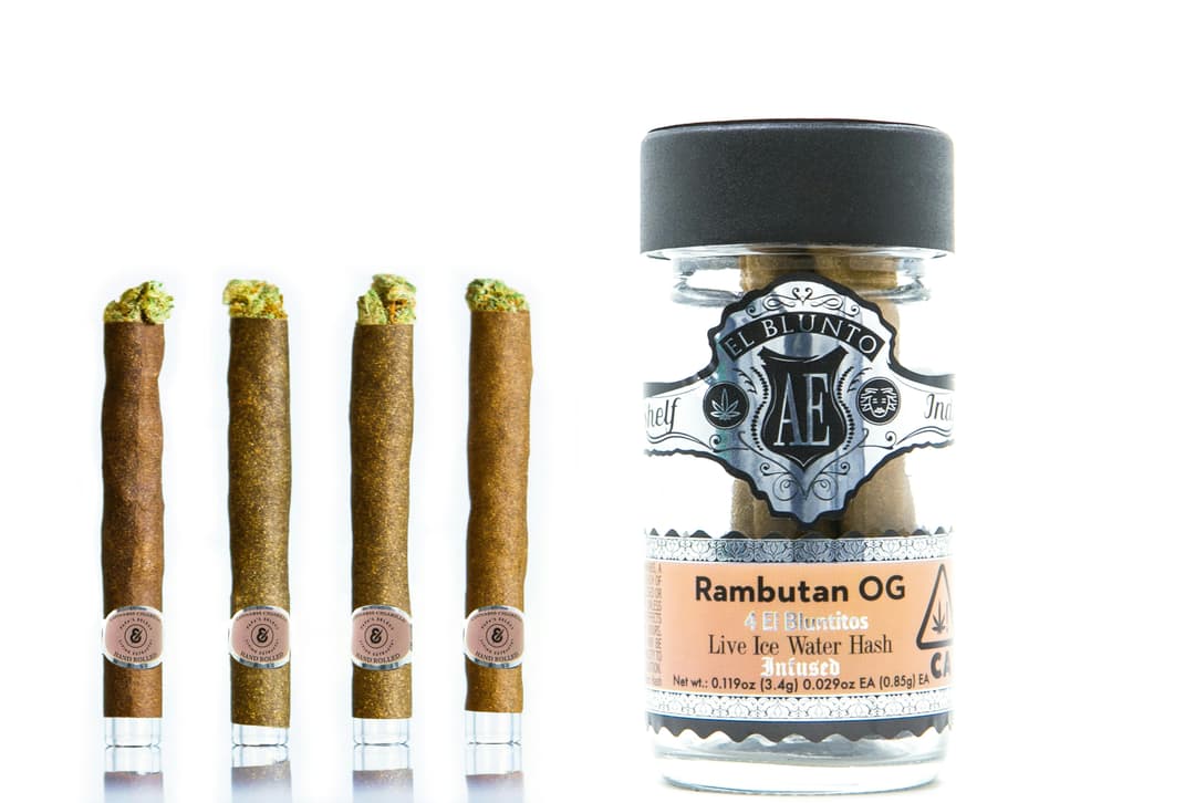 El Bluntito x Papa's Select - 4-Pack - Rambutan OG - Hash Infused - 4x .85G