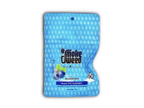 Smoke Weed LA - Vegan Blueberry Gummies 100mg