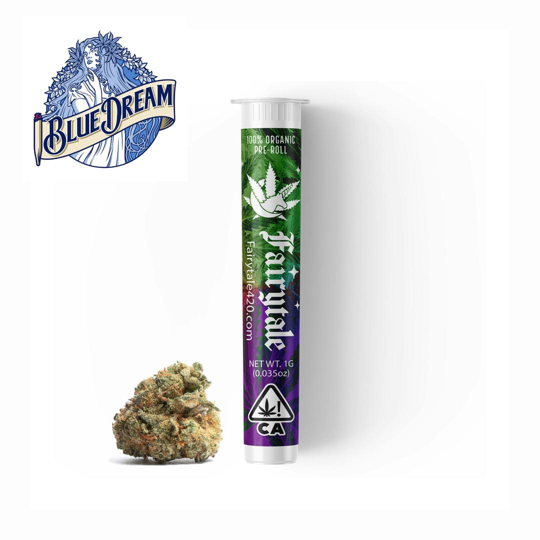 Fairytale 1 Gram Premium Pre-roll "Blue Dream" (SATIVA) 24% THC