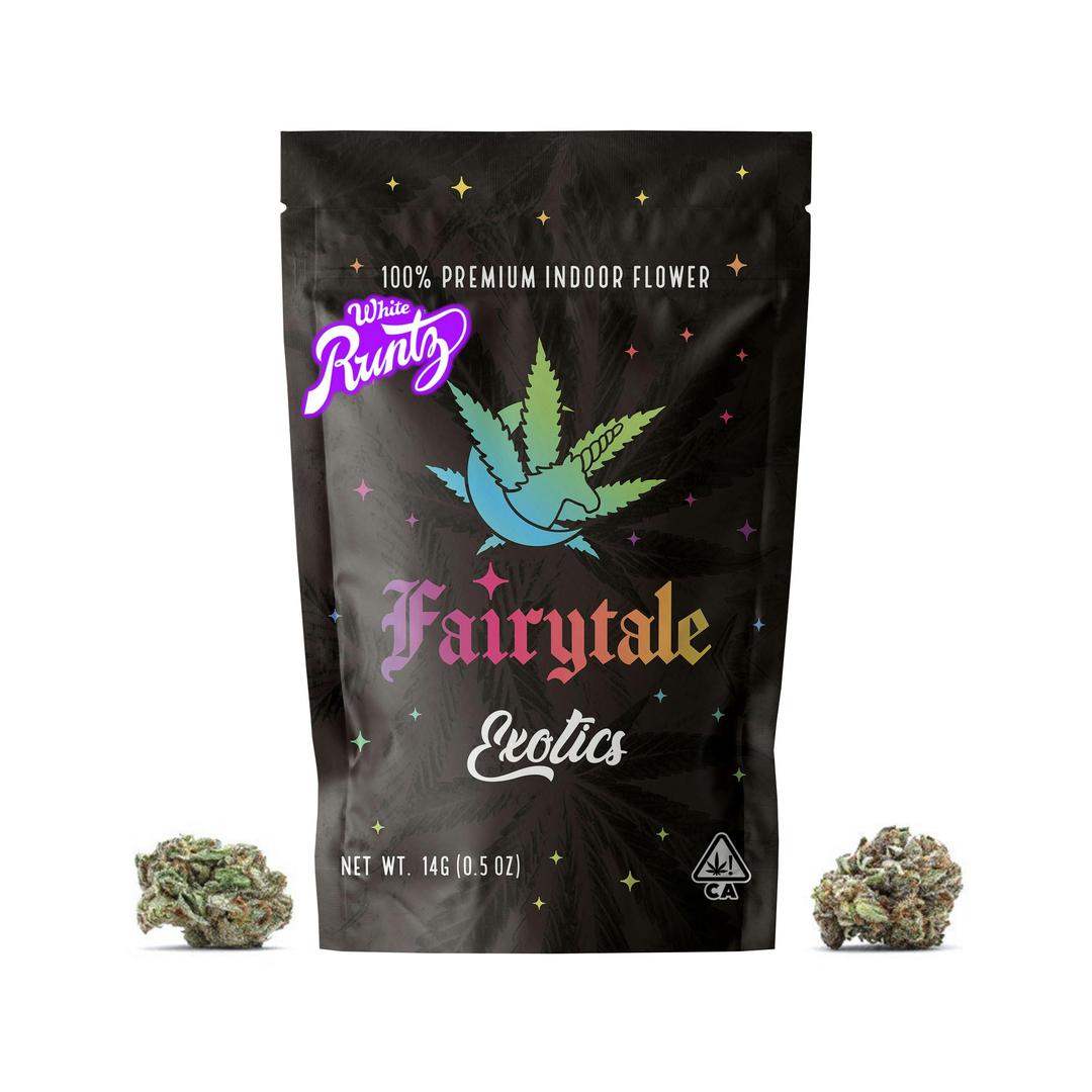 FAIRYTALE EXOTICS | 14 Gram White Runtz Indoor (HYBRID) 31% THC