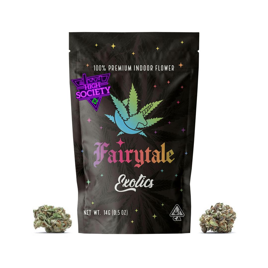 FAIRYTALE EXOTICS | 14 Gram High Society Indoor SMALL NUGS (HYBRID) 25% THC