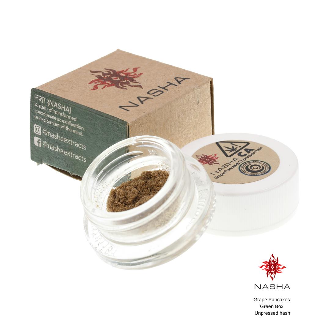 Grape Pancakes Green Unpressed Hash