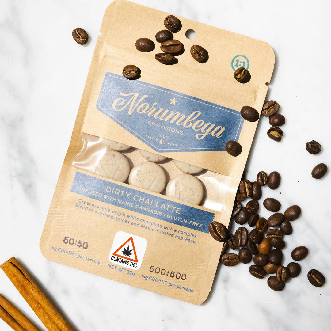 Dirty Chai Latte 500mg (1:1 with CBD)