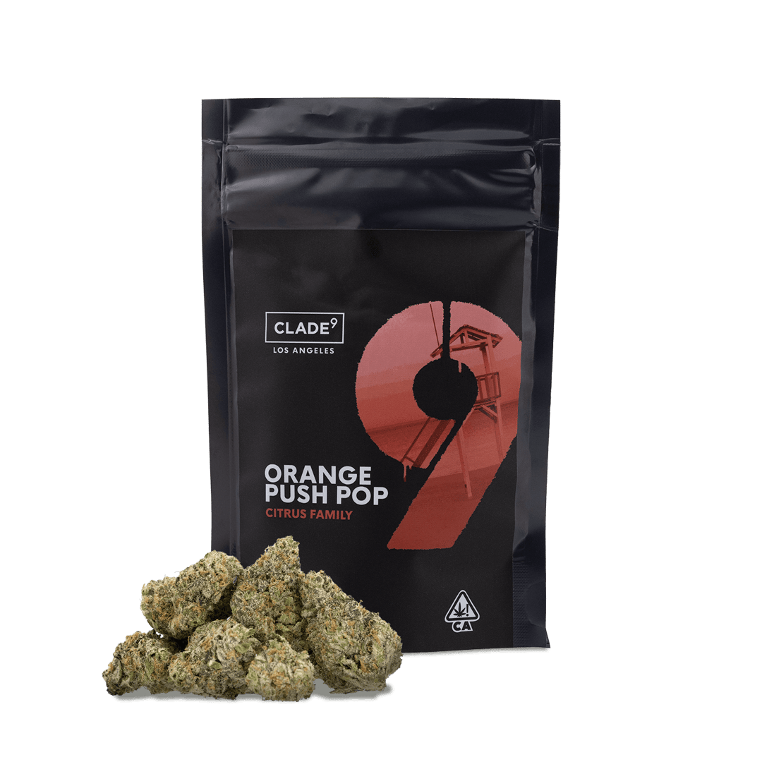 Orange Push Pop 7g Low Tops