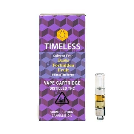 Timeless Forbidden Fruit 500mg Vape Cartridge (Rest)
