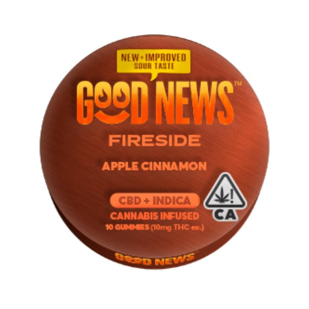 Good News Fireside Apple Cinnamon Sour Gummies