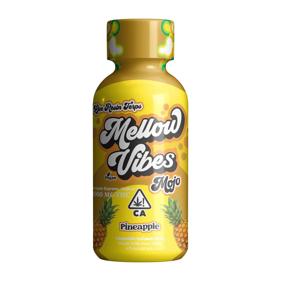Mellow Vibes Mojo Elixir 4oz | Pineapple | 1000mg THC
