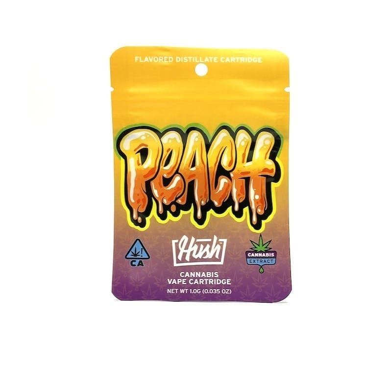 Peach Flavored Distillate Cartridge 1g