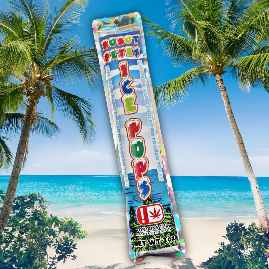 Robot Pete's Ice Pops 25mg - Watermelon
