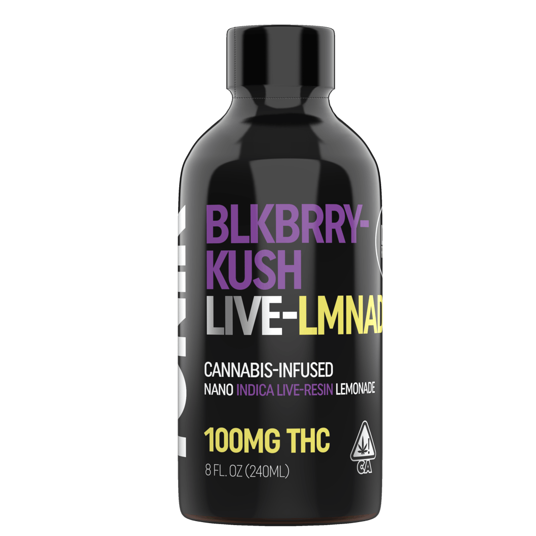 TONIK LIVE RESIN LEMONADE: Indica BLKBRRY KUSH Lemonade (100mg)