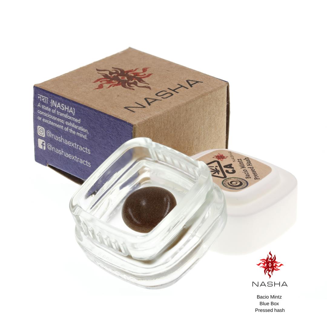 Bacio Mintz Blue Pressed Hash