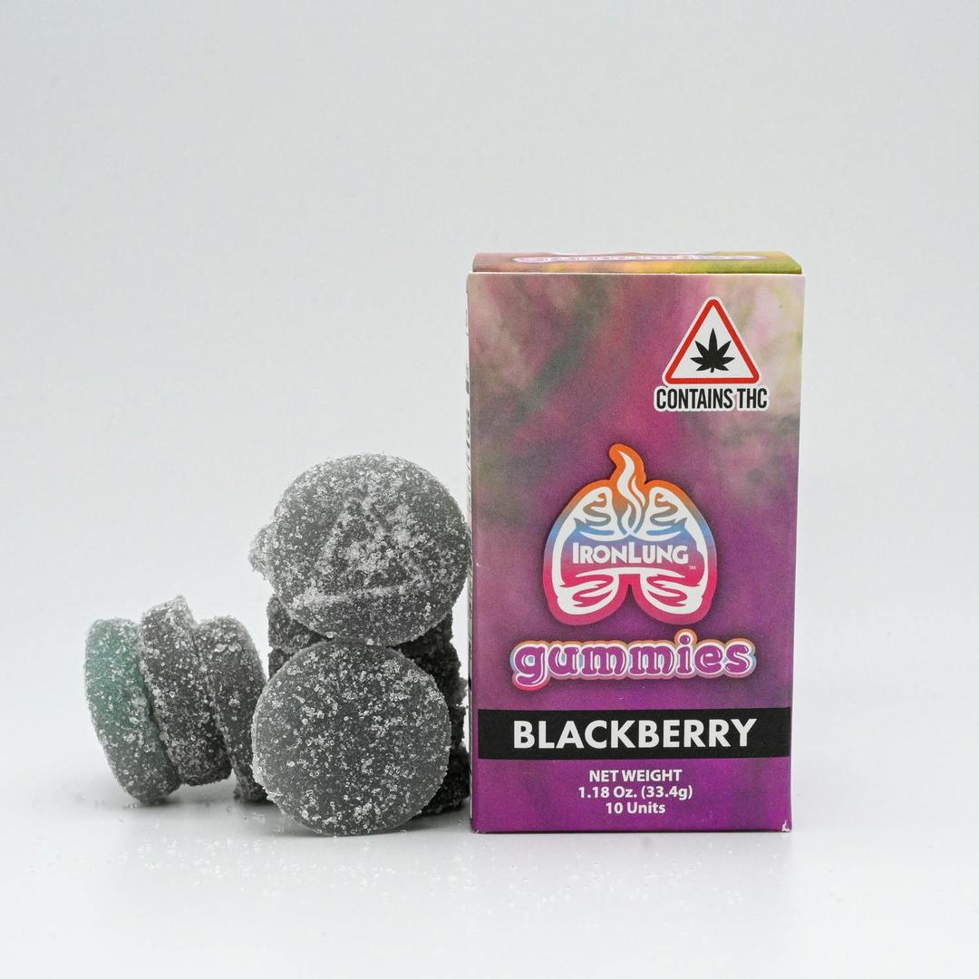 Blackberry 10pc 100mg Gummies