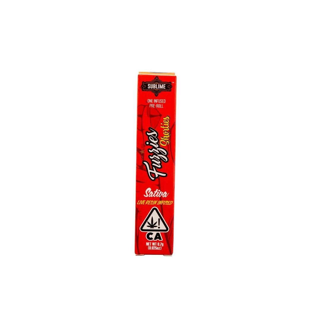 Fuzzies single | Super Lemon Haze Live Resin Cannabis Oil & Kief (.7g)