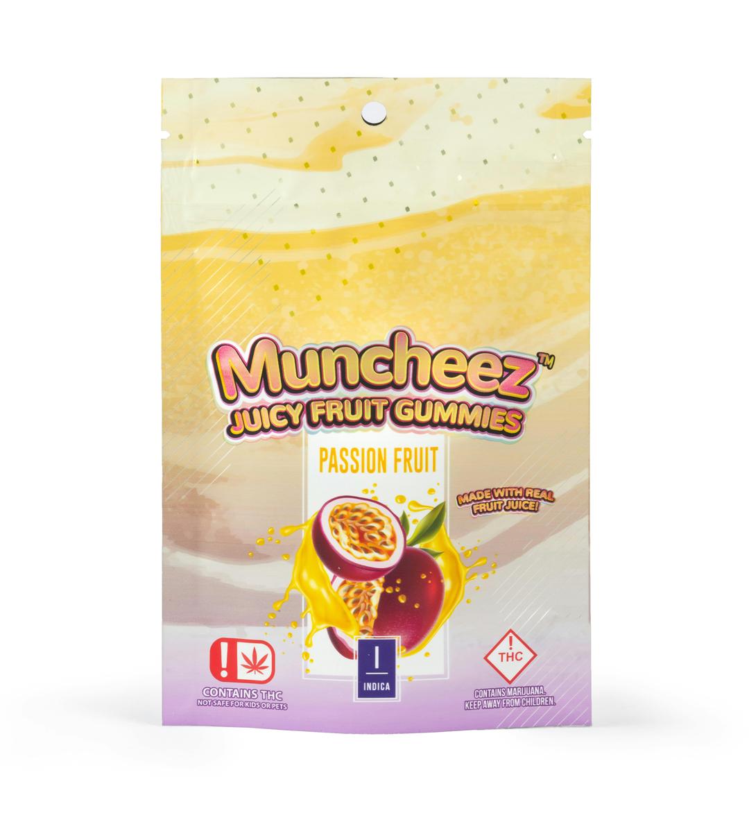 Muncheez Juicy Fruit Gummies - Passion Fruit