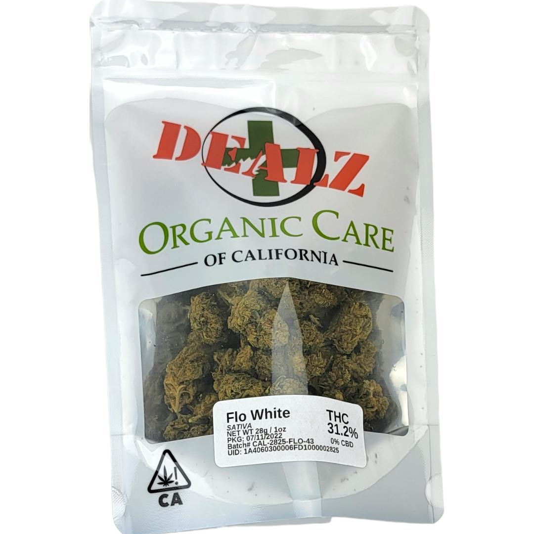 (31.2%) Flo White (28g) SATIVA Greenhouse