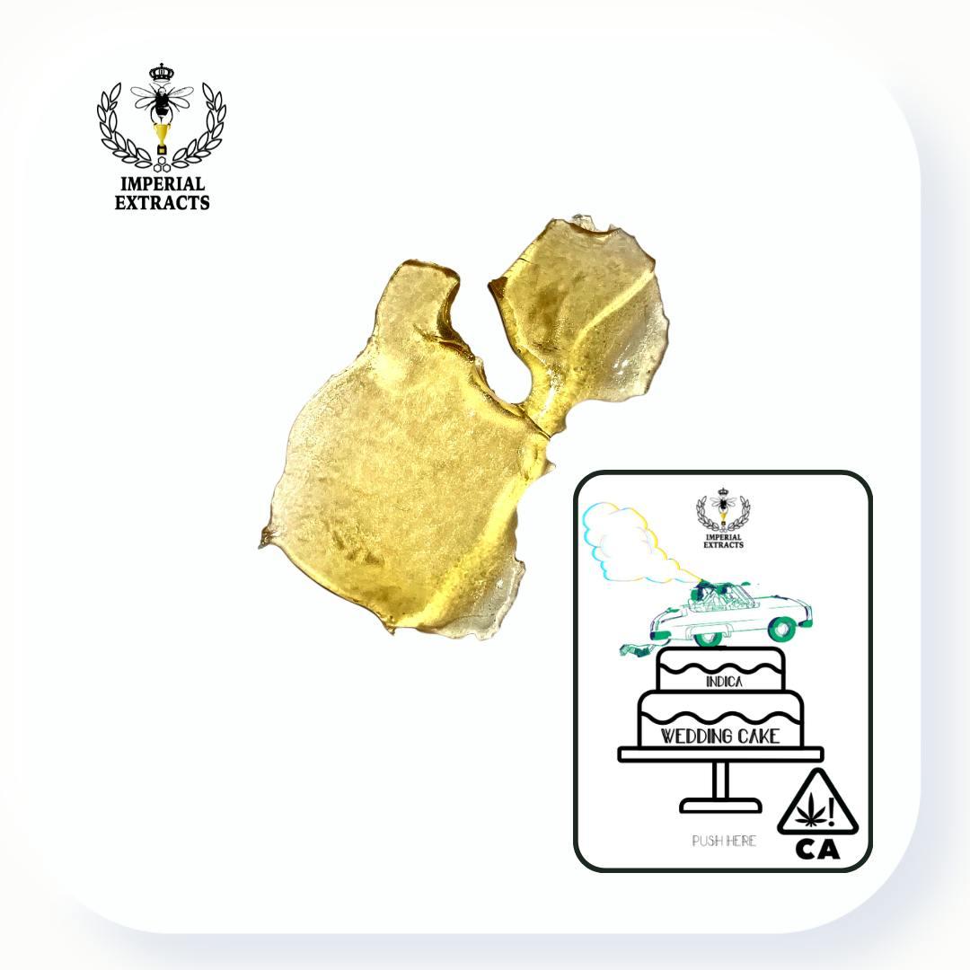 Wedding Cake 1.0 g (Indica) Shatter