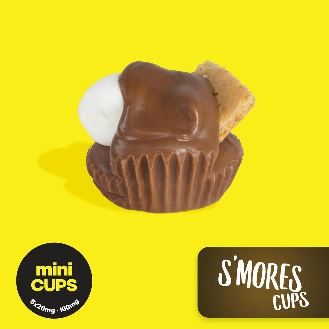 MINIS S'mores - 100MG Chocolate Cups - Covert Cups - REC