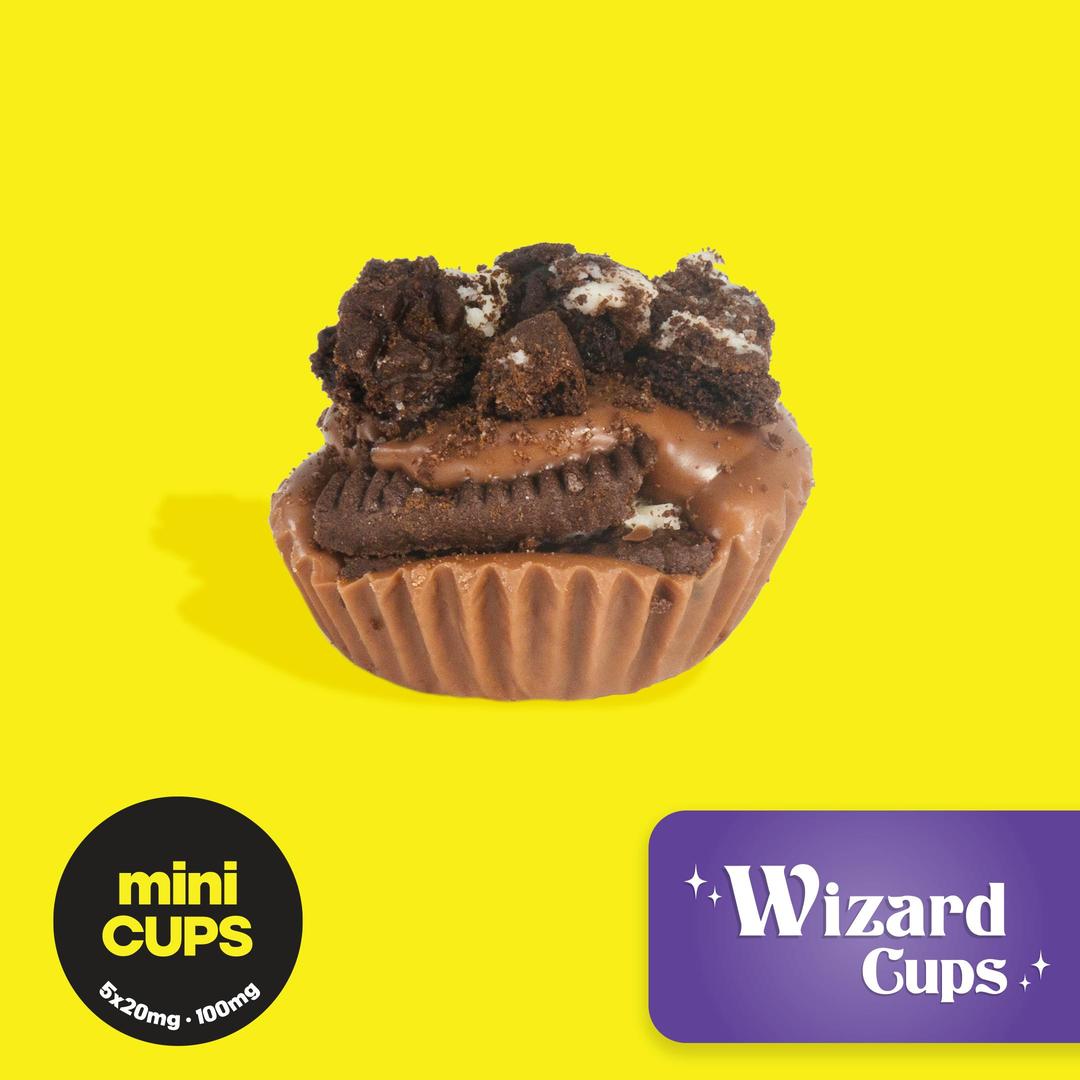 MINIS Wizard Cup - 100MG Chocolate Cups - Covert Cups - REC